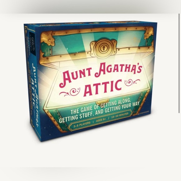 Chronicle Books Aunt Agatha's Attic Fast-paced Card Game, New - Picture 1 of 7